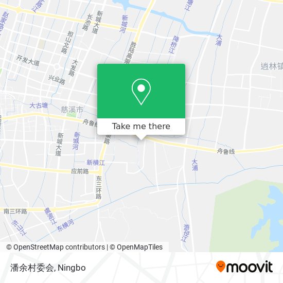 潘余村委会 map