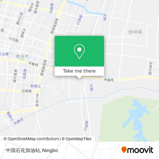 中国石化加油站 map