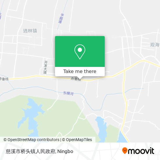 慈溪市桥头镇人民政府 map