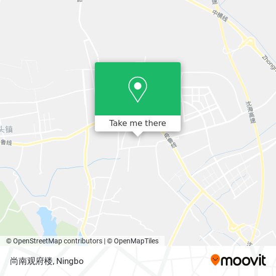 尚南观府楼 map