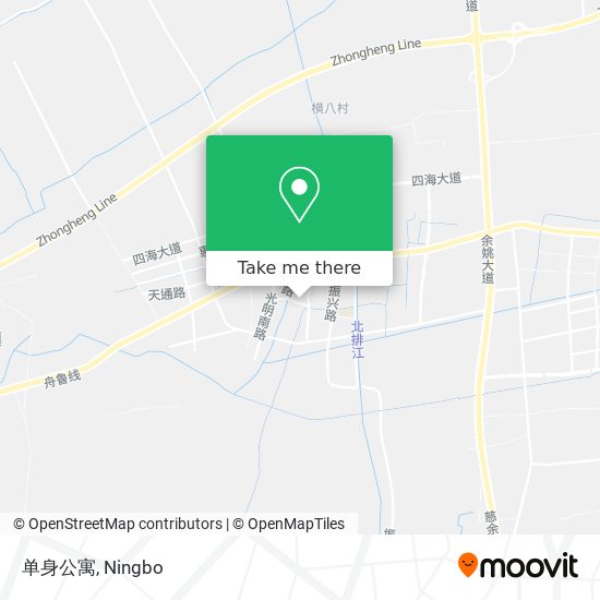 单身公寓 map