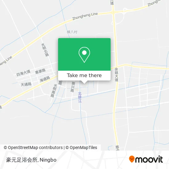 豪元足浴会所 map