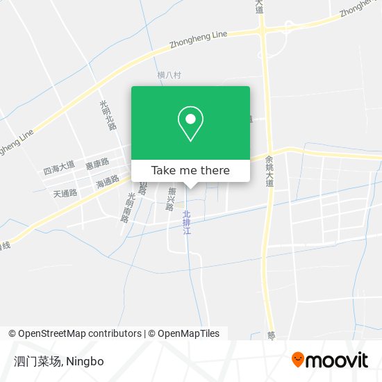 泗门菜场 map