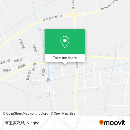 阿宝家私城 map