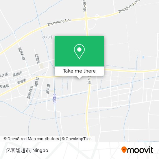 亿客隆超市 map