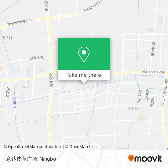 意达皮草广场 map