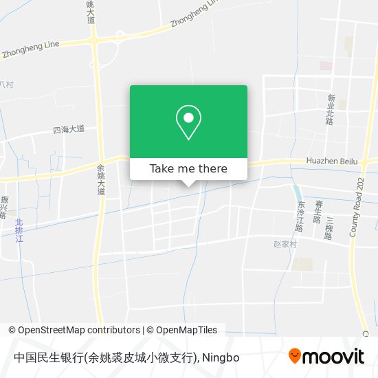 中国民生银行(余姚裘皮城小微支行) map