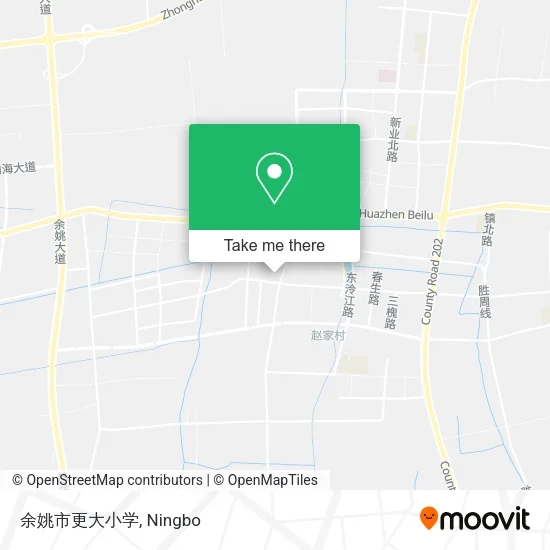 余姚市更大小学 map