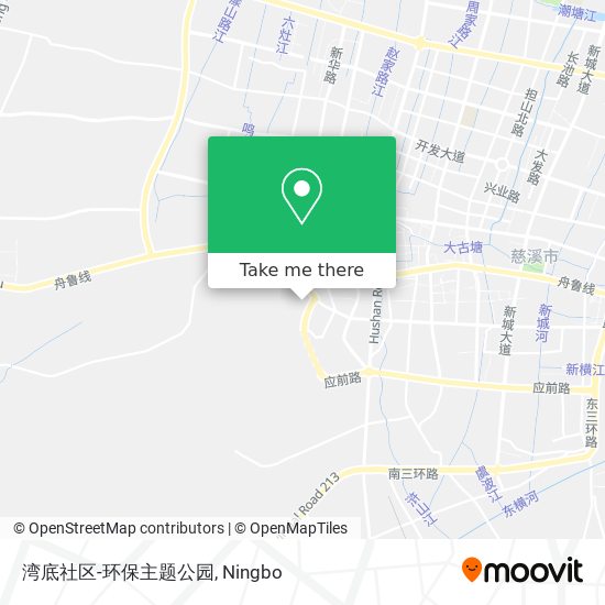 湾底社区-环保主题公园 map