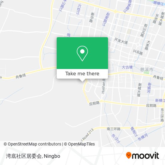 湾底社区居委会 map