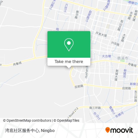 湾底社区服务中心 map