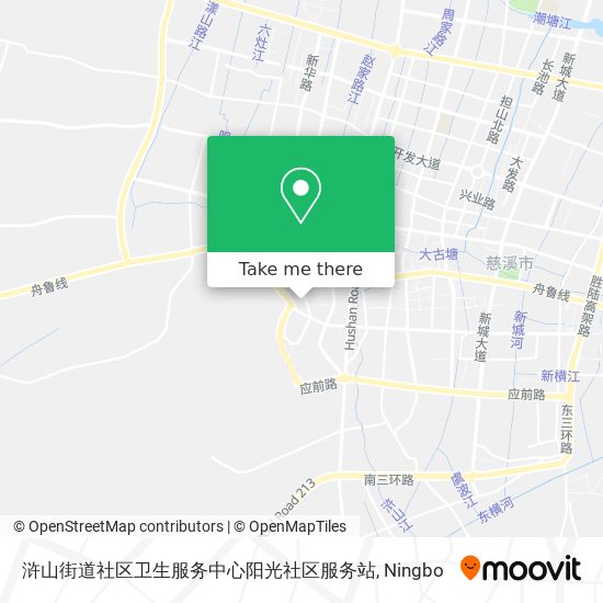 浒山街道社区卫生服务中心阳光社区服务站 map