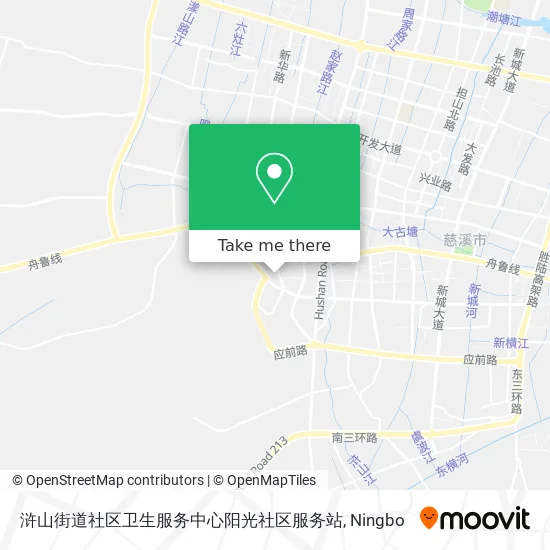 浒山街道社区卫生服务中心阳光社区服务站 map