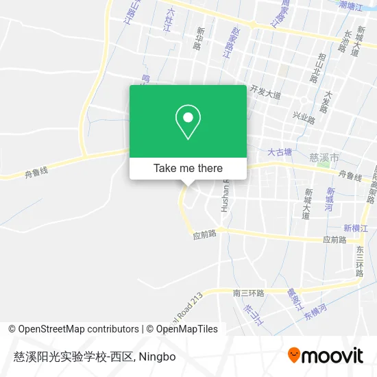 慈溪阳光实验学校-西区 map