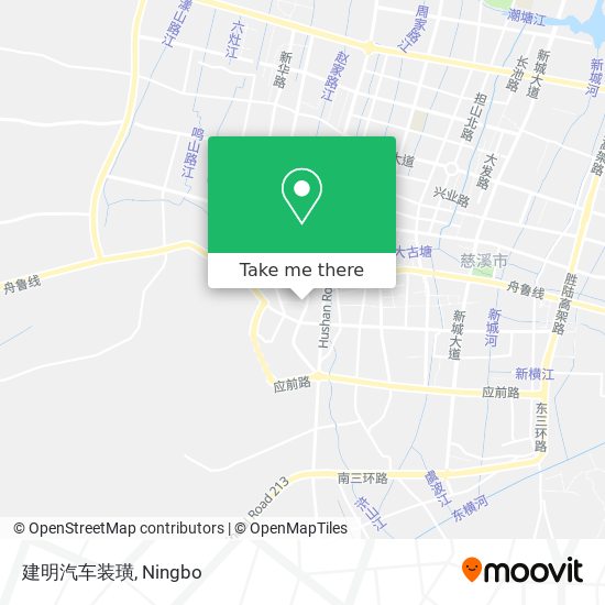 建明汽车装璜 map