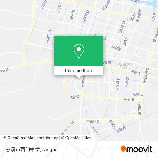 慈溪市西门中学 map