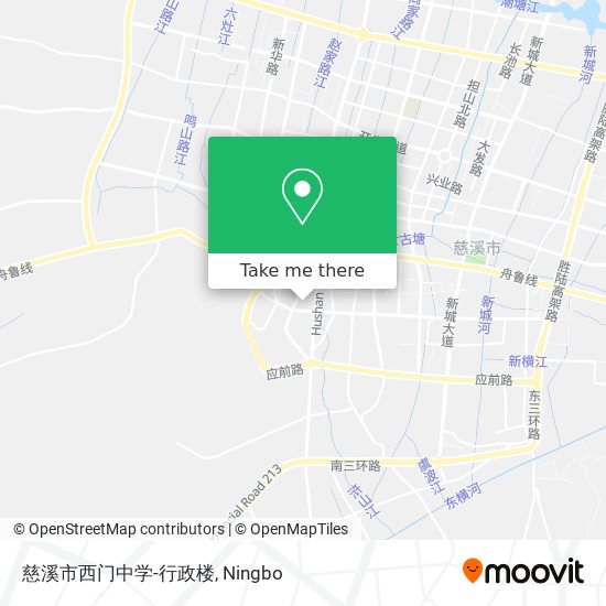 慈溪市西门中学-行政楼 map