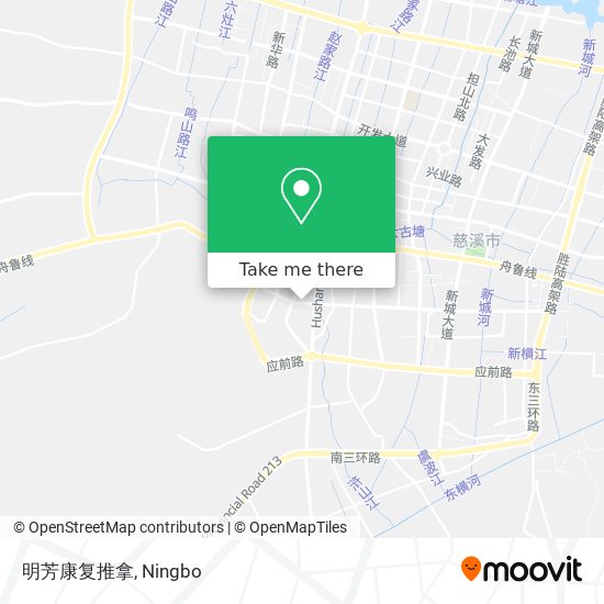 明芳康复推拿 map