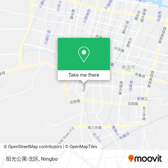 阳光公寓-北区 map