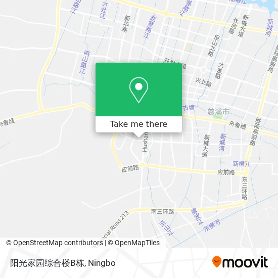 阳光家园综合楼B栋 map