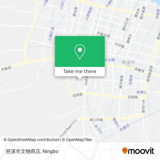 慈溪市文物商店 map