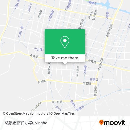 慈溪市南门小学 map