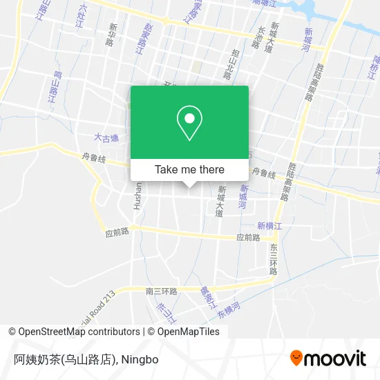 阿姨奶茶(乌山路店) map