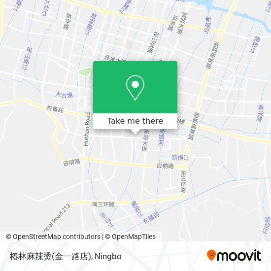 椿林麻辣烫(金一路店) map