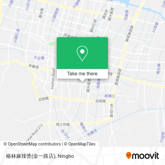 椿林麻辣烫(金一路店) map