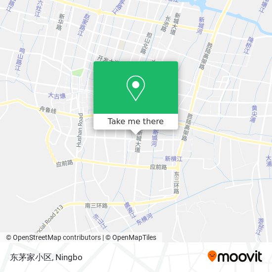 东茅家小区 map