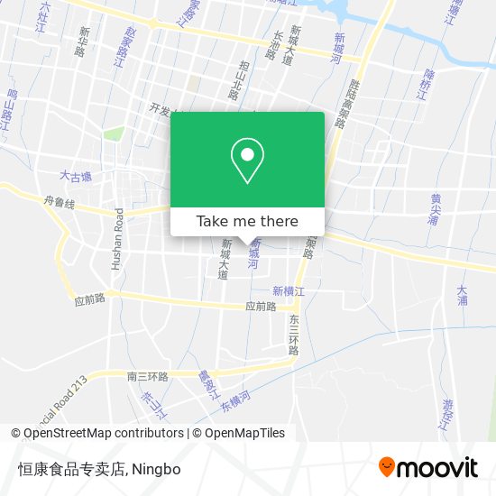恒康食品专卖店 map