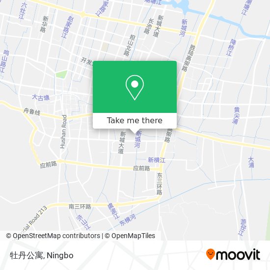 牡丹公寓 map