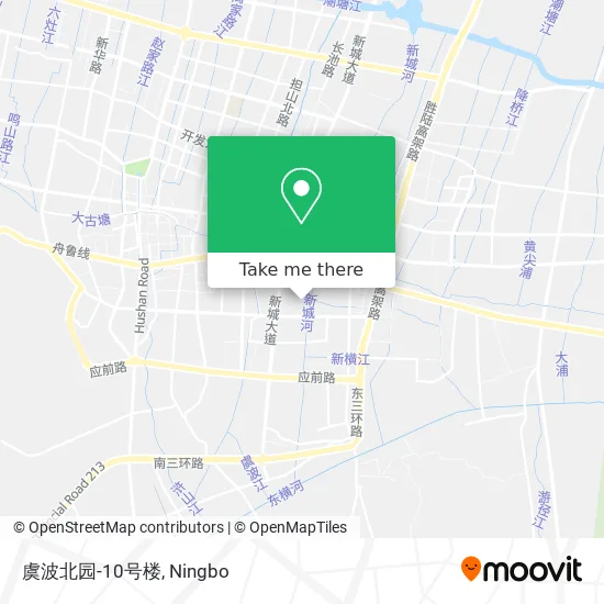 虞波北园-10号楼 map