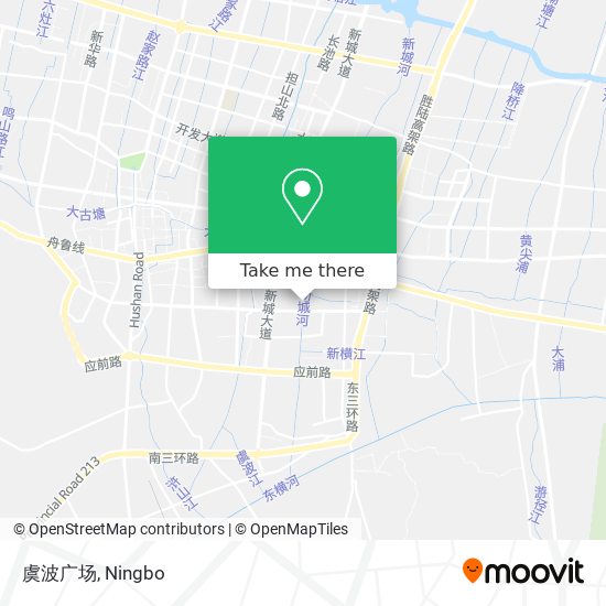 虞波广场 map