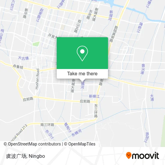 虞波广场 map