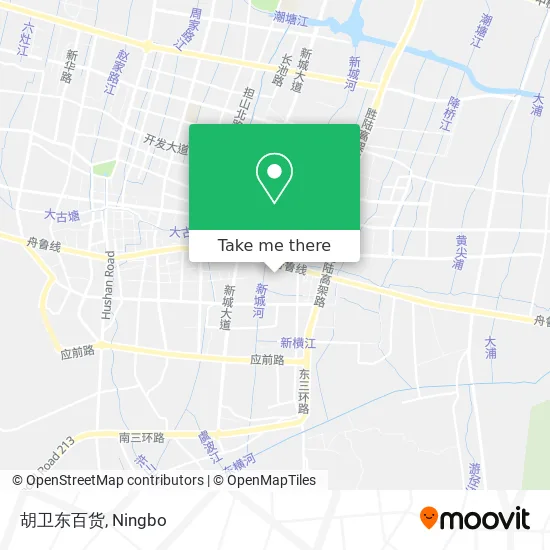 胡卫东百货 map