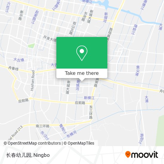 长春幼儿园 map