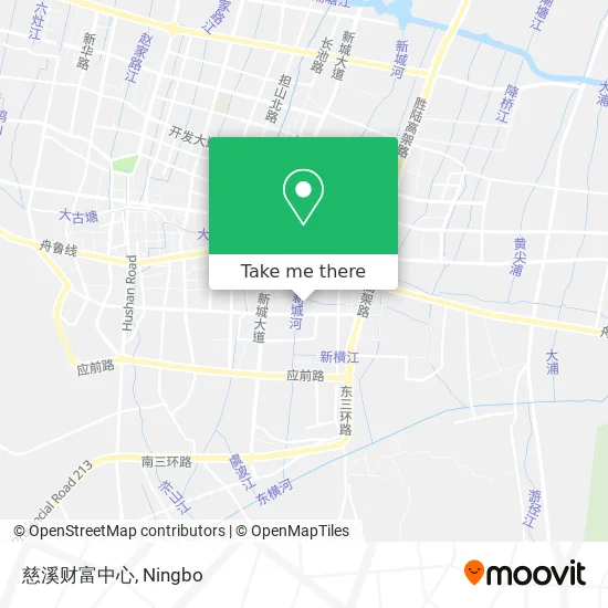 慈溪财富中心 map