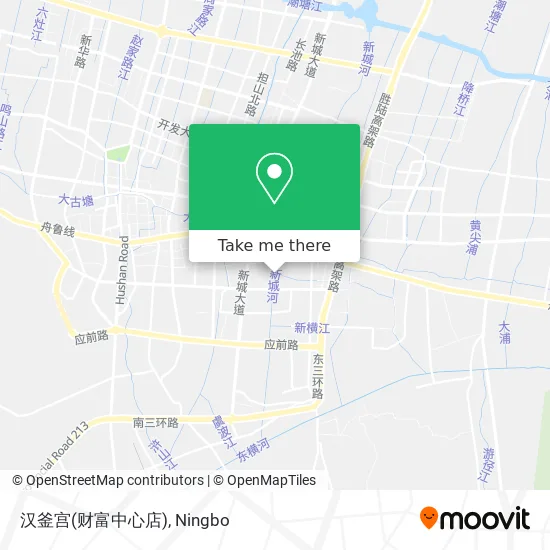 汉釜宫(财富中心店) map