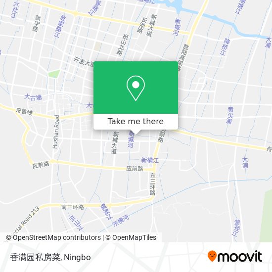 香满园私房菜 map