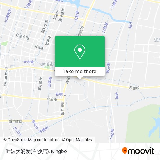 叶波大润发(白沙店) map