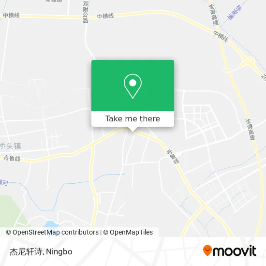 杰尼轩诗 map