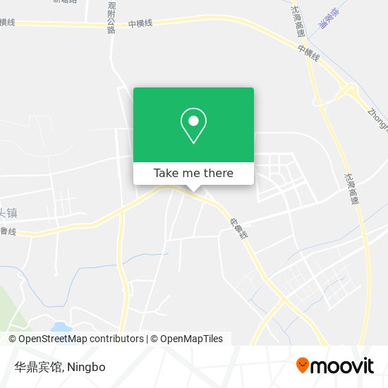 华鼎宾馆 map