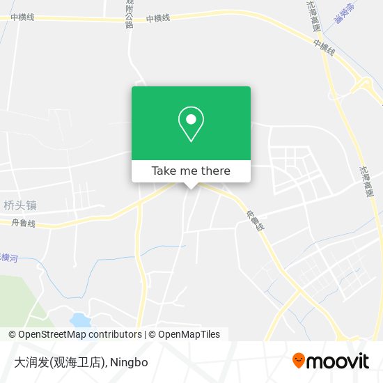 大润发(观海卫店) map