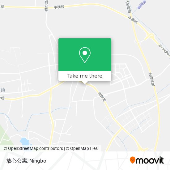 放心公寓 map