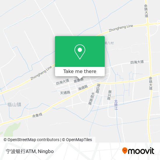 宁波银行ATM map