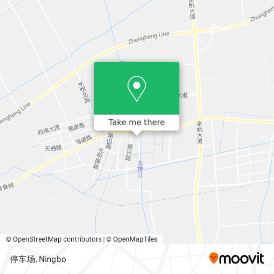 停车场 map