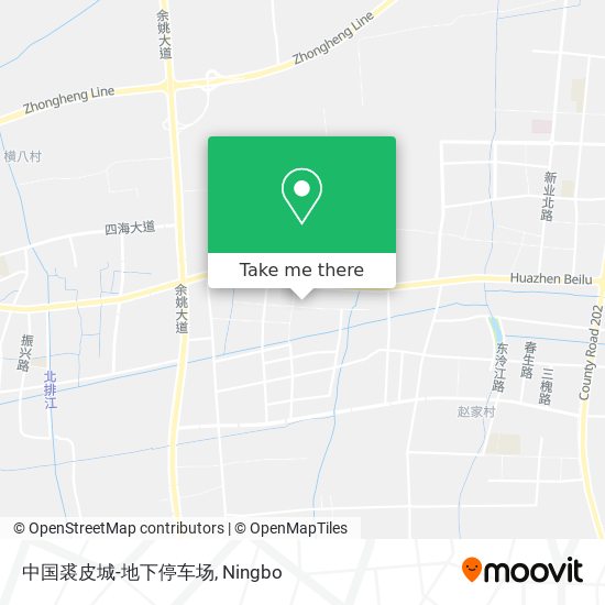 中国裘皮城-地下停车场 map