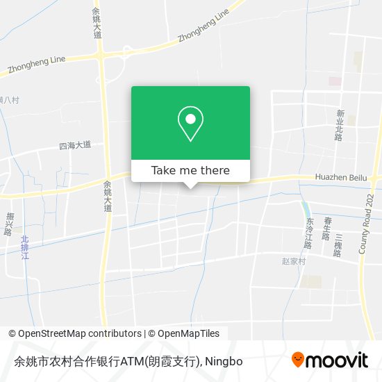 余姚市农村合作银行ATM(朗霞支行) map