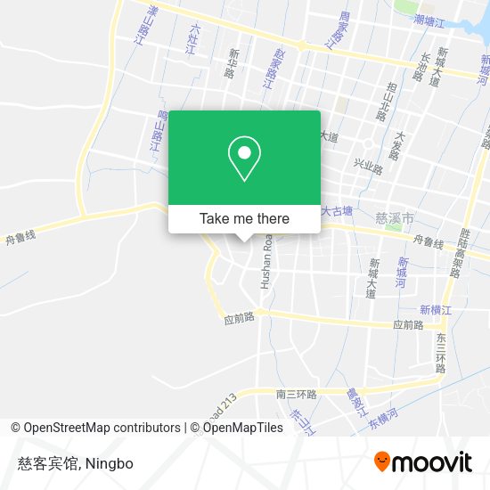 慈客宾馆 map